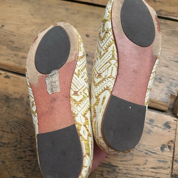 Maison Scotch Patterned Flats - Picture 3 of 3